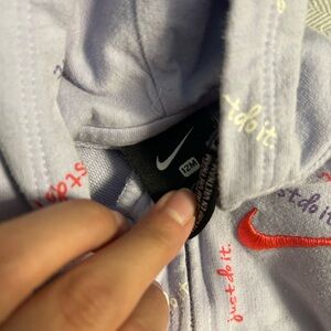 Nike Infant Hoodie in Light purple